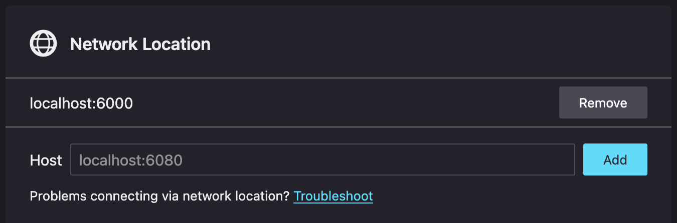 DevTools setup
